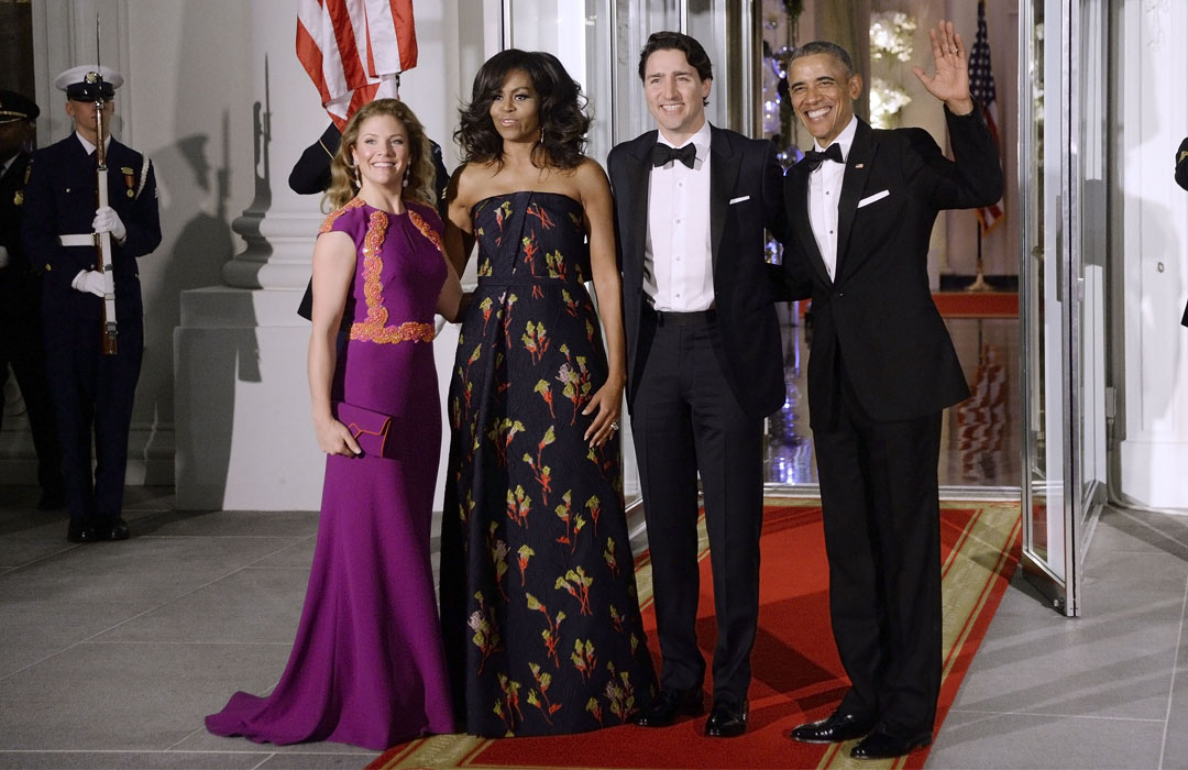 Sophie Gregoire-Trudeau and company